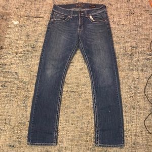 Mens Wrangler Rock47 Slim Straight 33x34